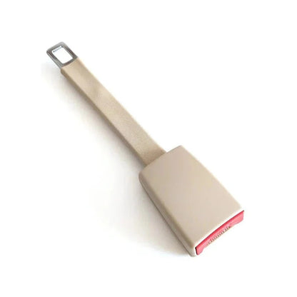 Seat Belt Extender with 11-Inch Rigid Stem and Upright Buckle Reach, Toolless Click-In