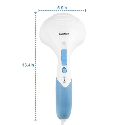 Percussion Massager with Dual Motors and Adjustable Speed Settings