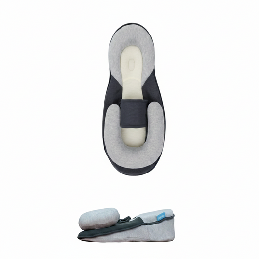 Inclined Baby Bed with Wrap Around Belt and Anti Roll Design, 10 Degree Angle