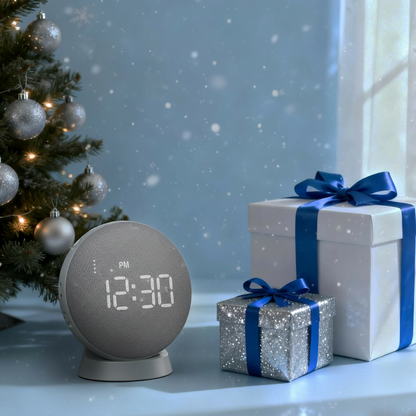 Vibrating Alarm Clock with 110dB Sound and Under-Pillow Bed Shaker for Heavy Sleepers