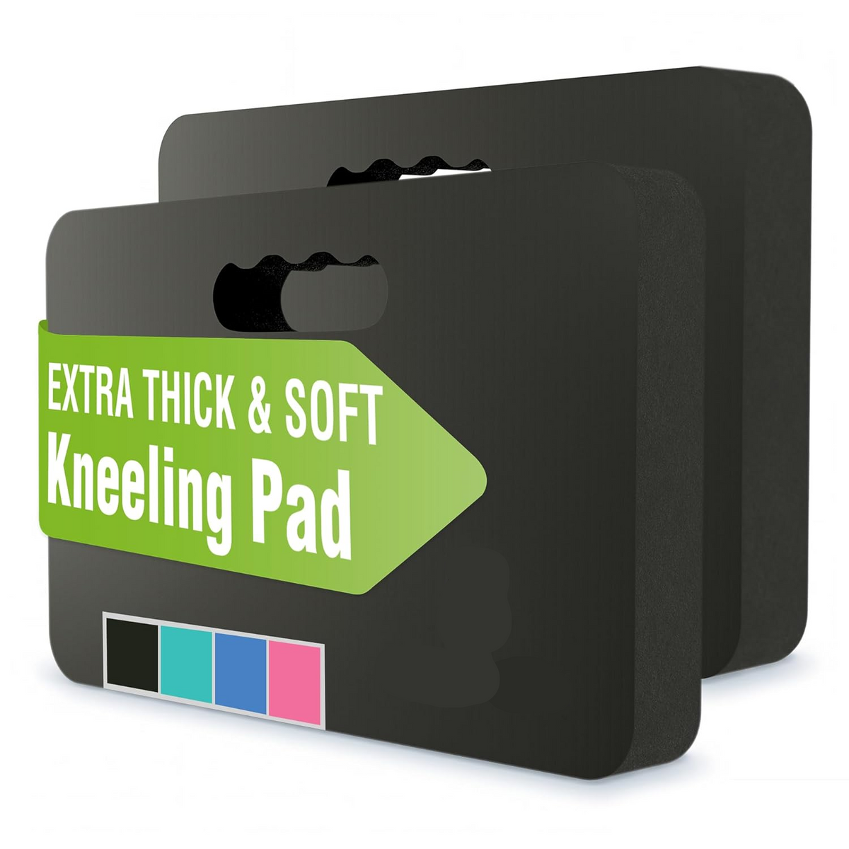 Knee Pads with Thick Foam Cushioning and Adjustable Straps for Gardening