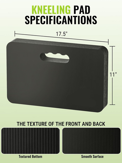 Knee Pads with Thick Foam Cushioning and Adjustable Straps for Gardening