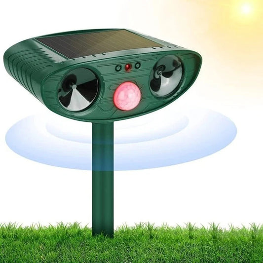 Solar Ultrasonic Woodpecker Repellent
