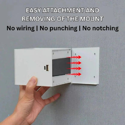 Magnetic Wall Light with Rechargeable Battery and Adjustable Brightness