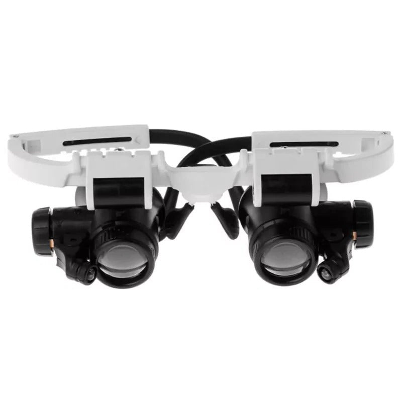 Magnifying Glasses with LED Lighting and Interchangeable Lenses