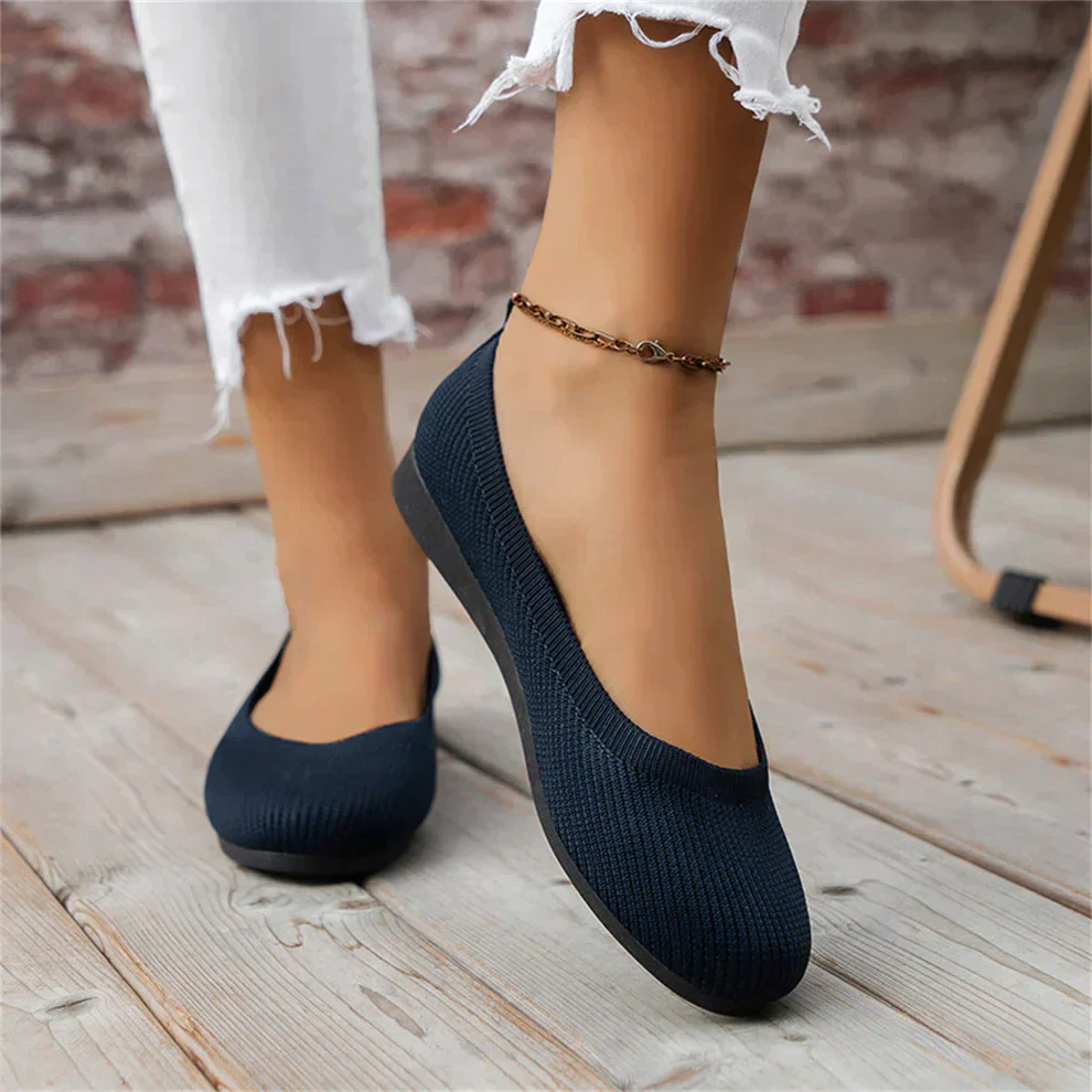 Women's Slip On Shoes with Memory Foam Insole and Arch Support, Slip Resistant