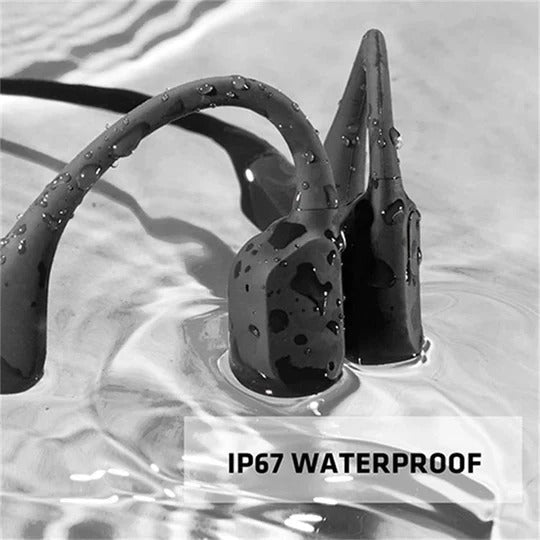 Wireless Bone Conduction Headphones with Open-Ear Design