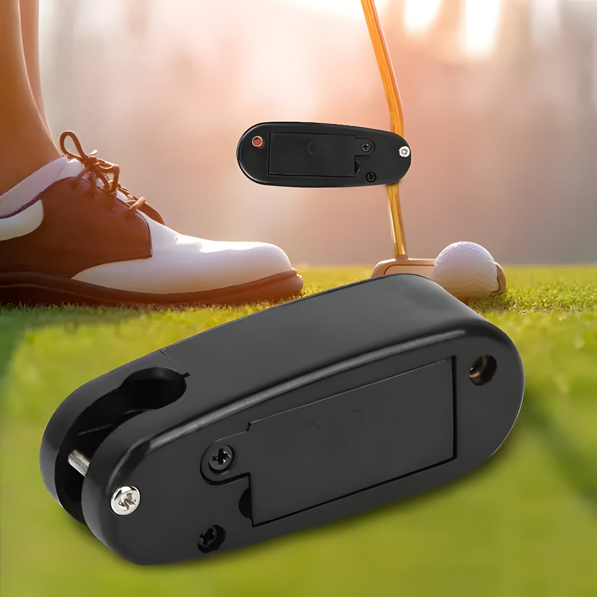 Laser Putting Alignment Guide with Putter Clip and Visible Beam