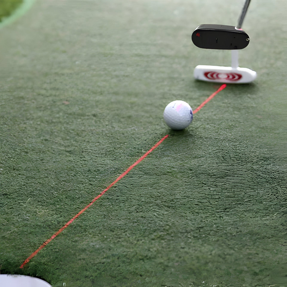 Laser Putting Alignment Guide with Putter Clip and Visible Beam