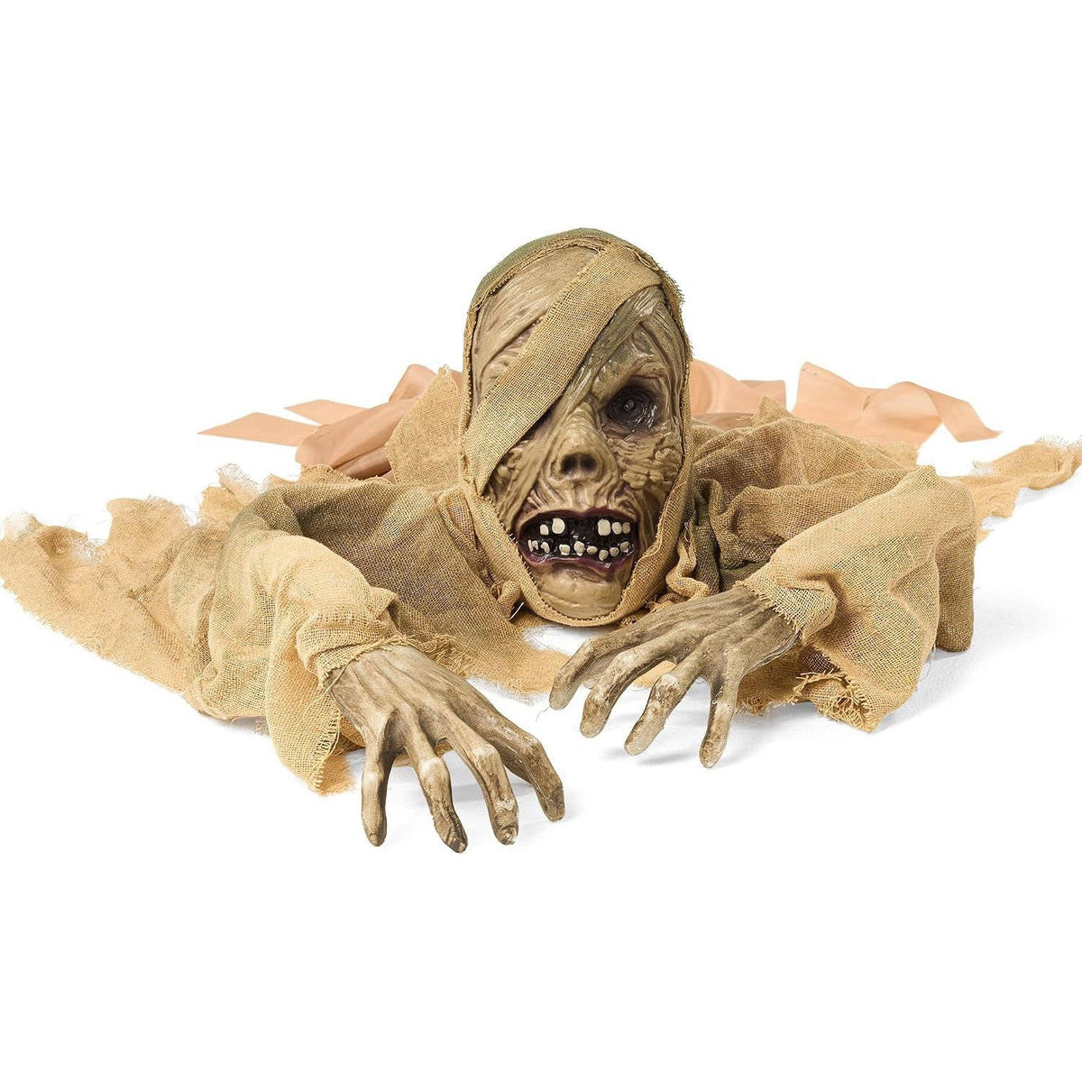 Halloween Zombie Groundbreaker, Light Up Eyes and Creepy Sound with IR Sensor for Outdoor Lawn, Graveyard and Haunted House Decor
