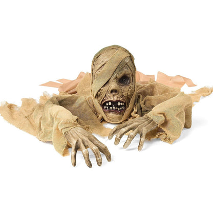 Halloween Zombie Groundbreaker, Light Up Eyes and Creepy Sound with IR Sensor for Outdoor Lawn, Graveyard and Haunted House Decor