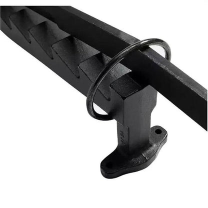 Hanging Carbon Steel Firewood Chopping Machine, Portable Wall Mounted Wood Kindling Splitter