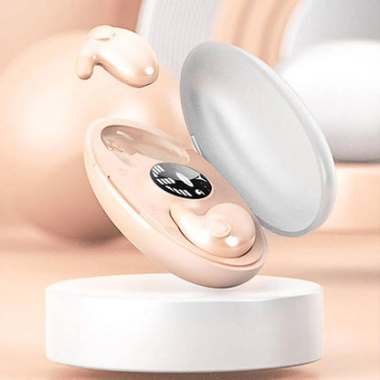 Ultra-Thin Wireless Earbuds with Noise Isolation and 24-Hour Battery for Sleep