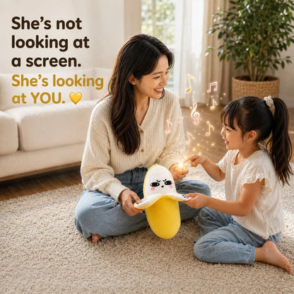Interactive Two-Player Plush Toy with Sound and Light Responses