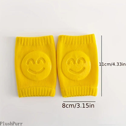 Baby Crawling Knee Pads – 4-Piece Non-Slip Thick Soft Set, Fall Protection for Camping