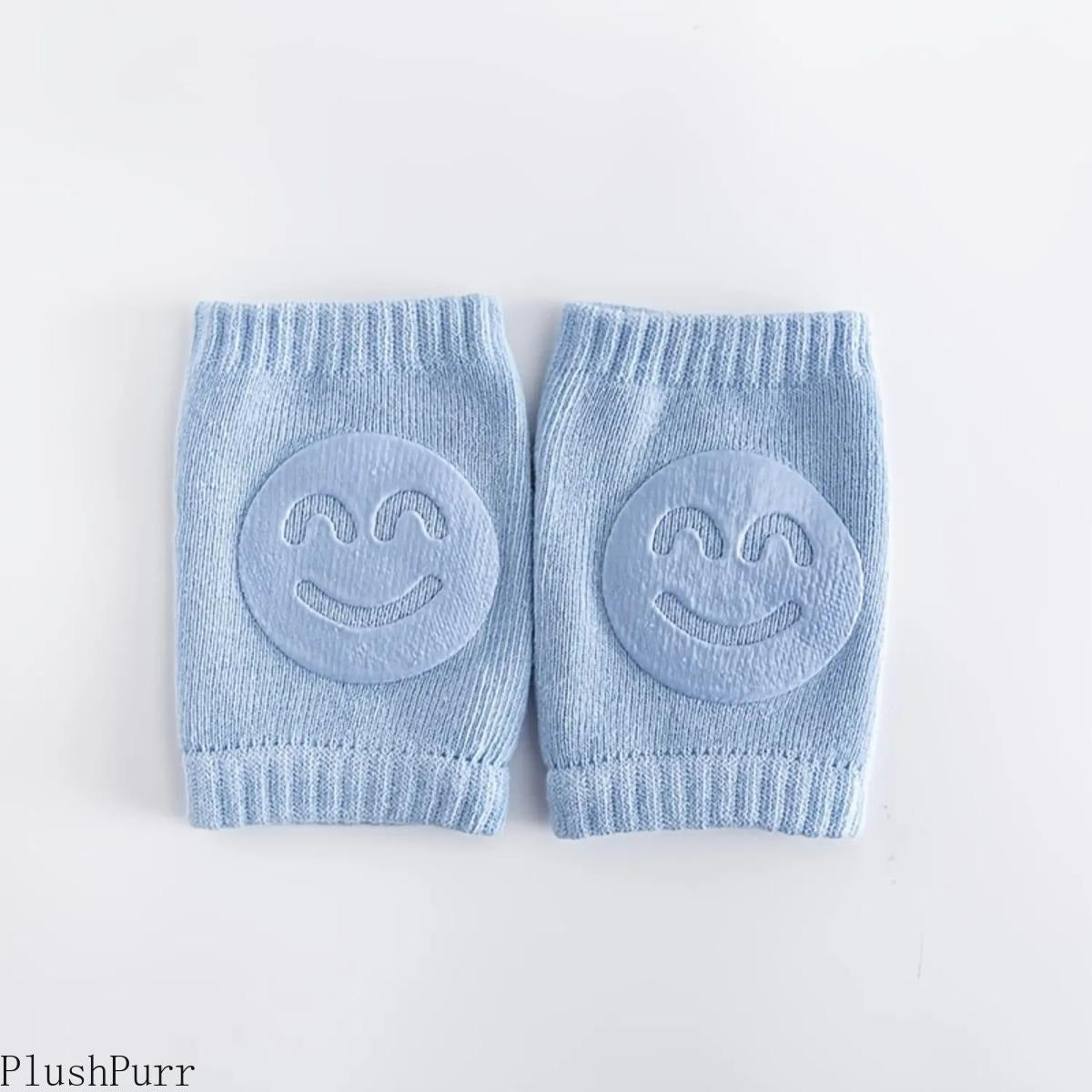 Baby Crawling Knee Pads – 4-Piece Non-Slip Thick Soft Set, Fall Protection for Camping