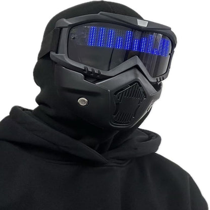 LED Costume Mask with App Control and Custom Display Animations