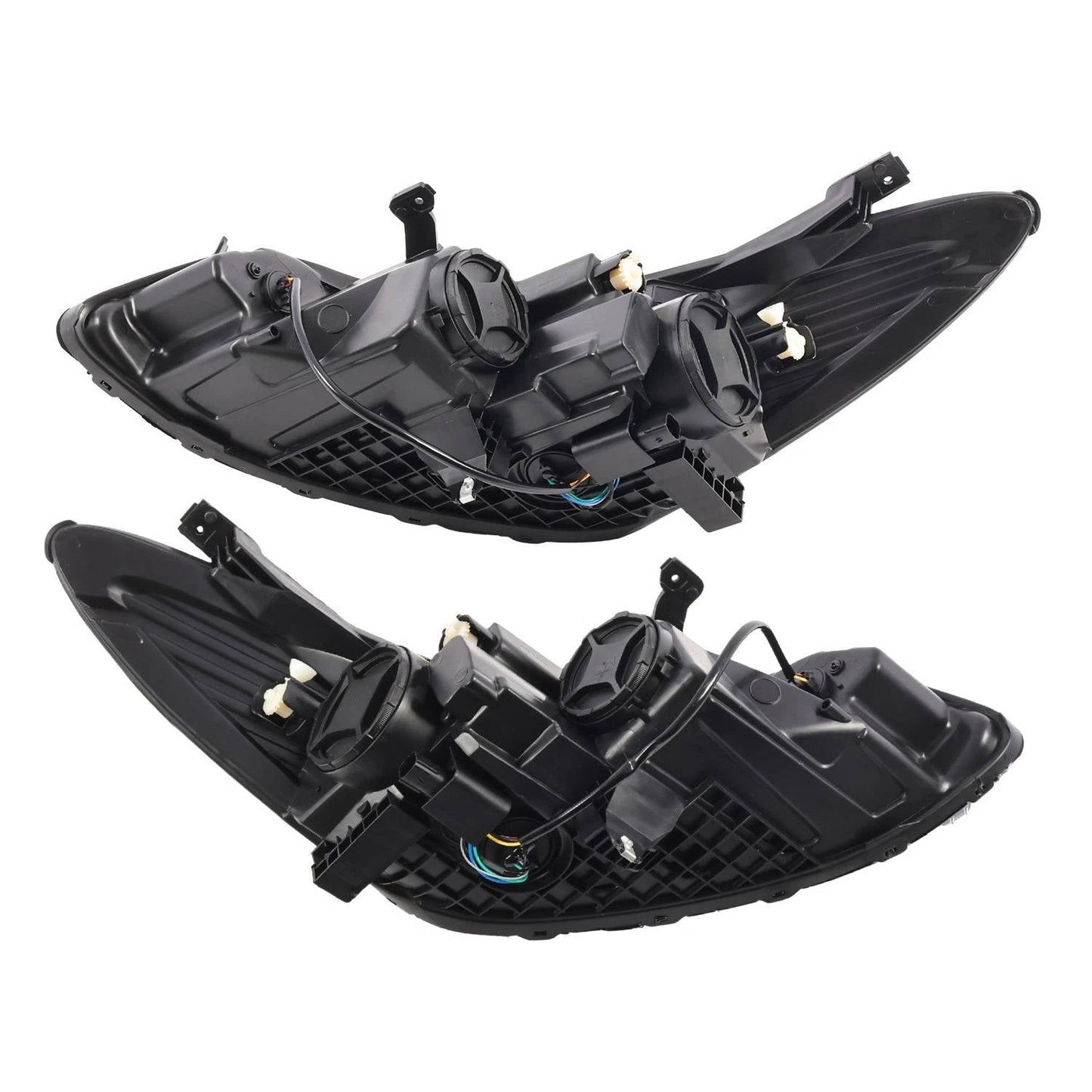 2016 to 2019 Chevrolet Cruze Halogen Headlights, Factory Style Replacement Lens Assembly, Left Driver & Right Passenger Side Pair, Direct OEM Fit