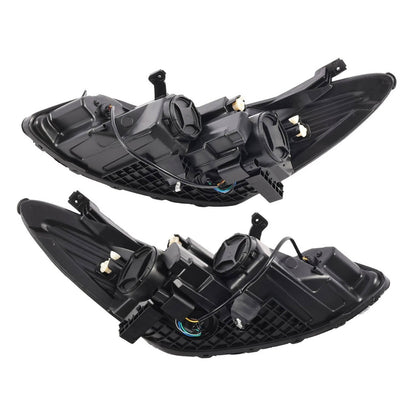 2016 to 2019 Chevrolet Cruze Halogen Headlights, Factory Style Replacement Lens Assembly, Left Driver & Right Passenger Side Pair, Direct OEM Fit