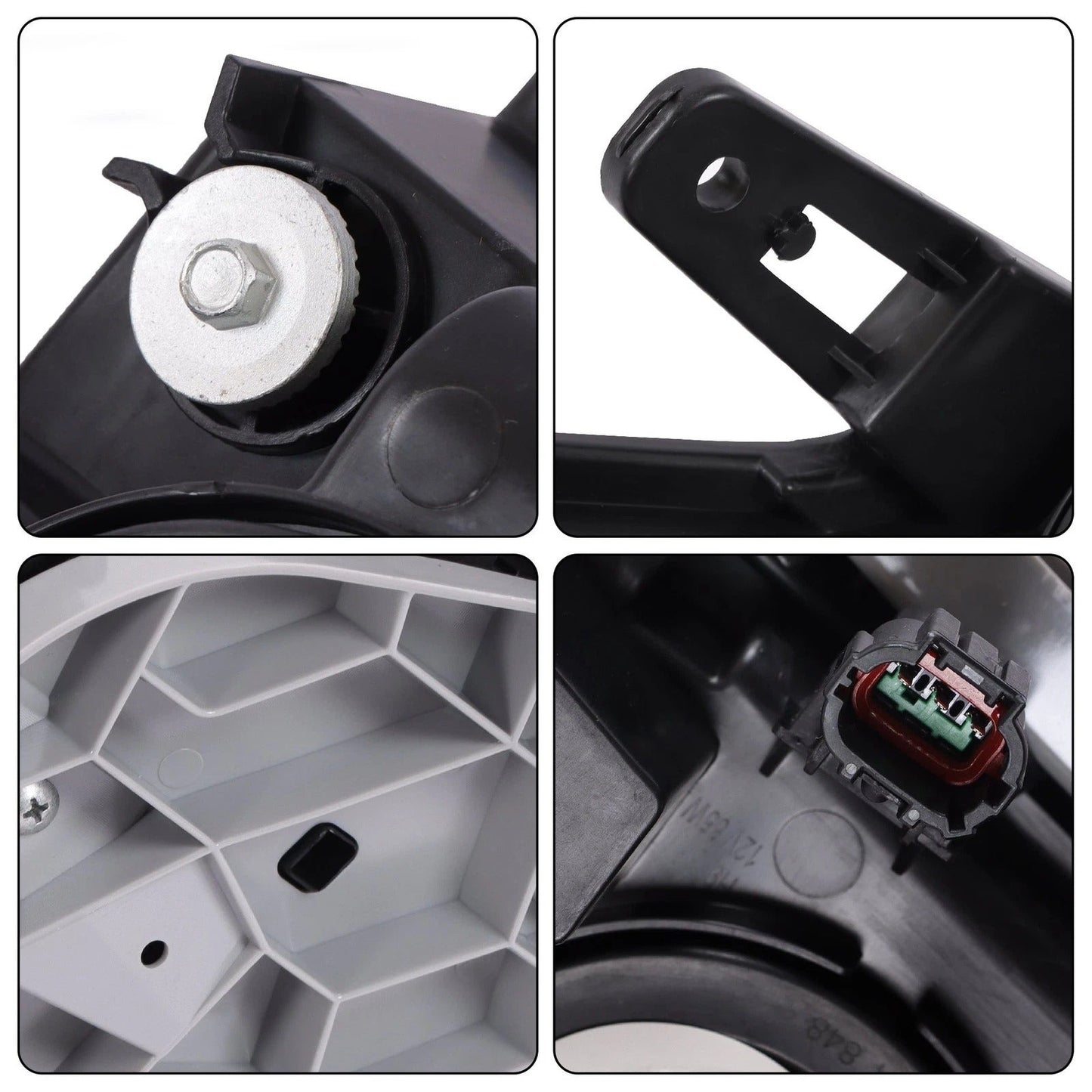 2017 to 2020 Nissan Pathfinder Halogen Headlights, Factory Style Clear Lens Assembly, Left Driver & Right Passenger Side Pair, Direct OEM Fit