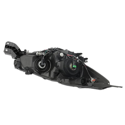 2015 to 2017 Subaru Legacy & Outback Halogen Headlight, Black Housing Clear Projector Lens, Left Driver Side Assembly, Direct OEM Fit