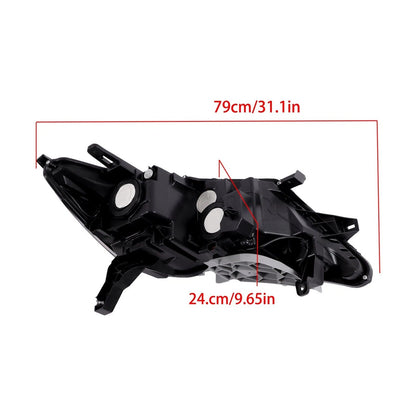 2017 to 2020 Nissan Pathfinder Halogen Headlights, Factory Style Clear Lens Assembly, Left Driver & Right Passenger Side Pair, Direct OEM Fit