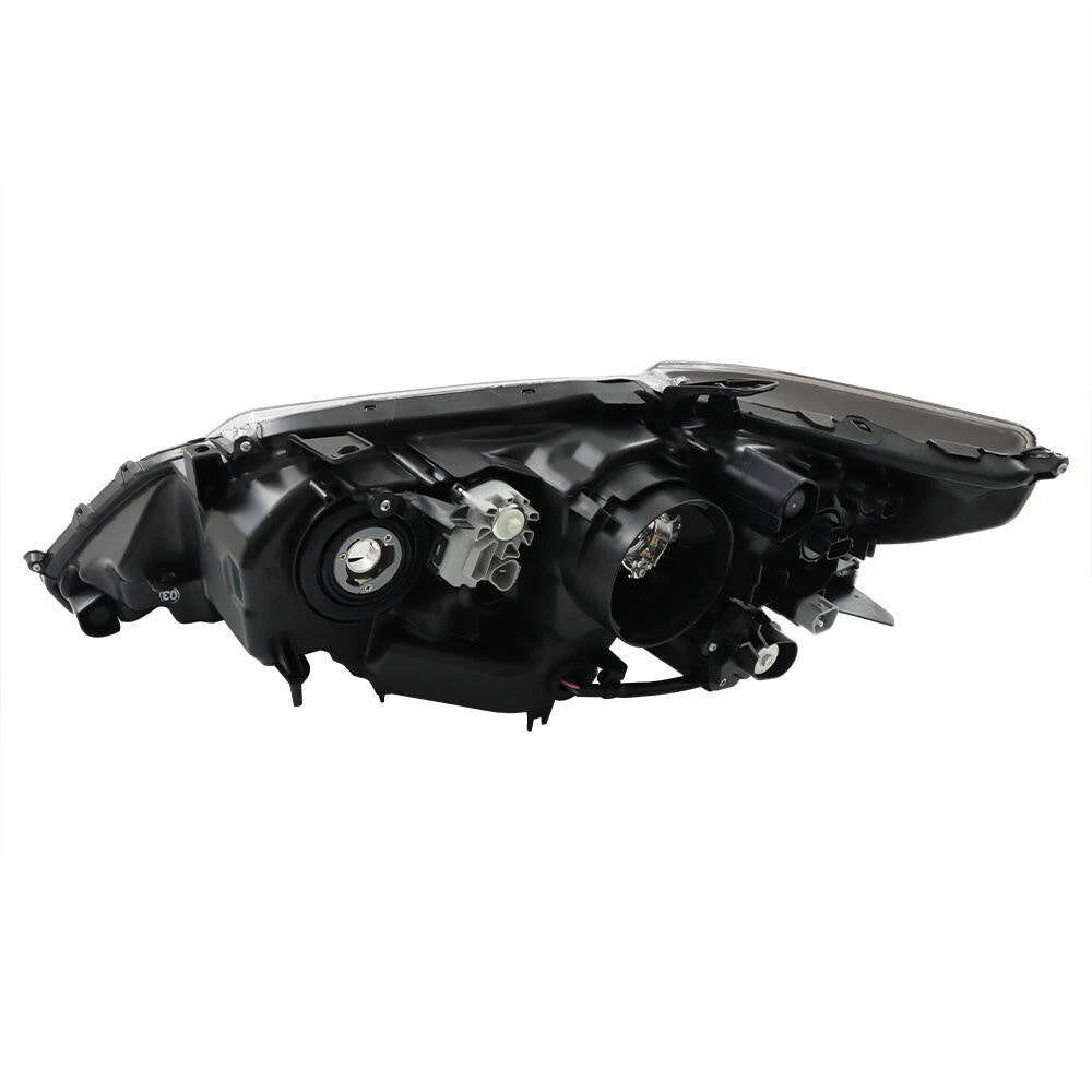 2013 to 2015 Lexus ES300h & ES350 HID Headlights, Chrome Housing Clear Lens, Left Driver & Right Passenger Side Pair, Direct OEM Fit