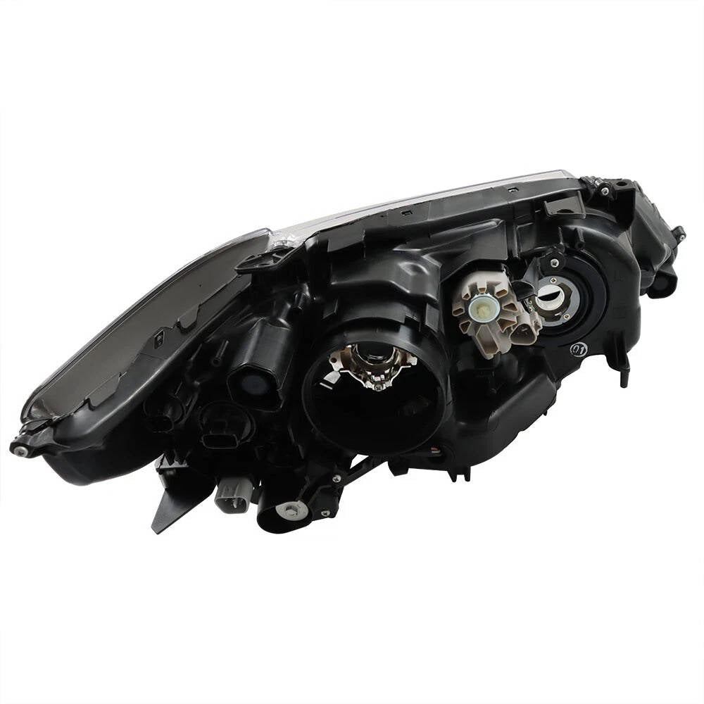 2013 to 2015 Lexus ES300h & ES350 HID Headlights, Chrome Housing Clear Lens, Left Driver & Right Passenger Side Pair, Direct OEM Fit