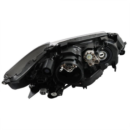2013 to 2015 Lexus ES300h & ES350 HID Headlights, Chrome Housing Clear Lens, Left Driver & Right Passenger Side Pair, Direct OEM Fit