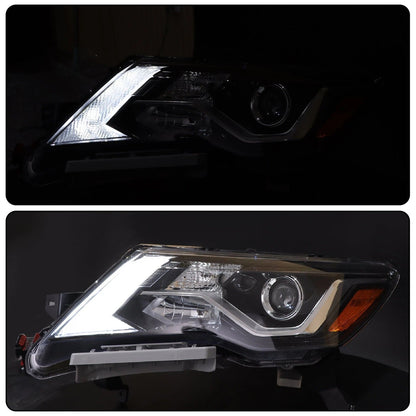 2017 to 2020 Nissan Pathfinder Halogen Headlights, Factory Style Clear Lens Assembly, Left Driver & Right Passenger Side Pair, Direct OEM Fit