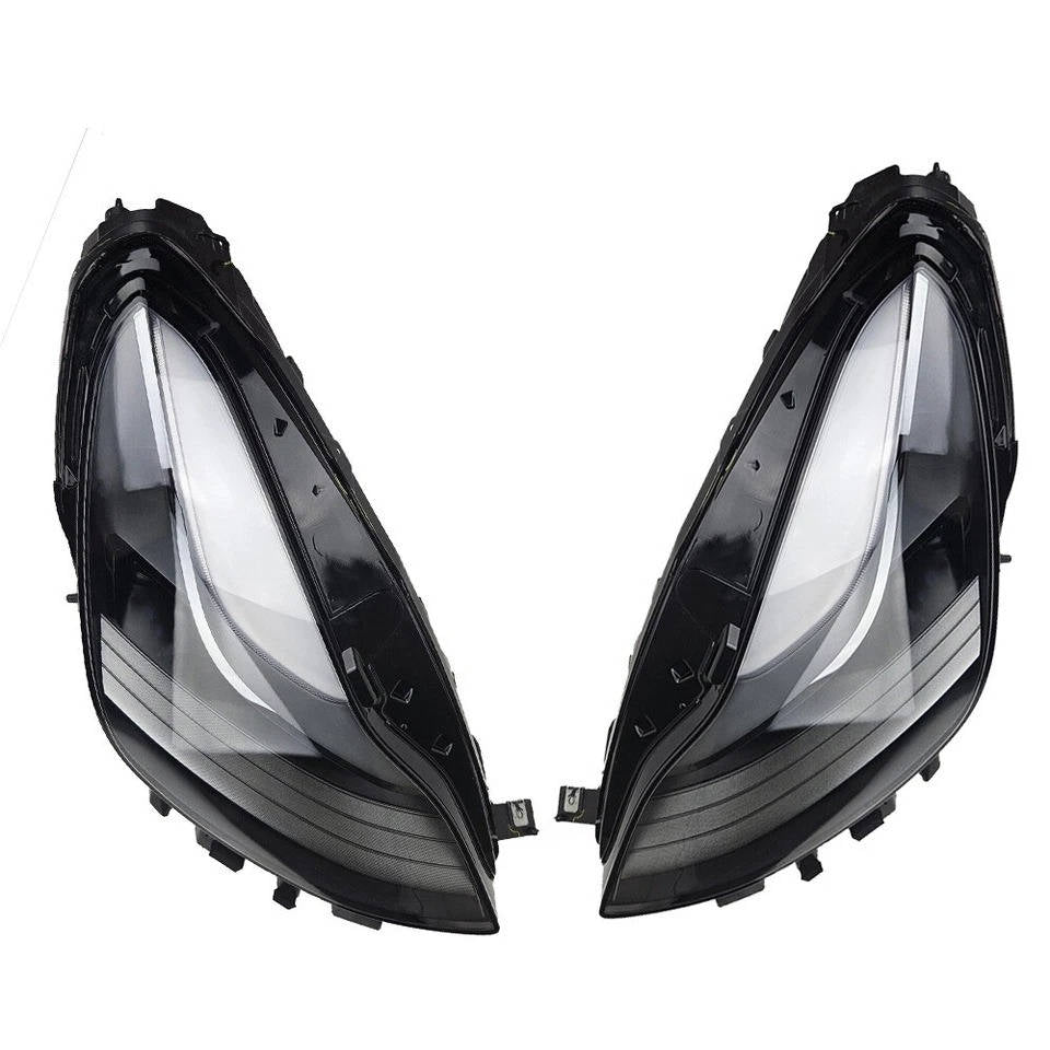 2021 to 2023 Tesla Model 3 & Model Y LED Projector Matrix Headlights, Global Spec Factory Style Replacement, Left Driver & Right Passenger Side Pair Set
