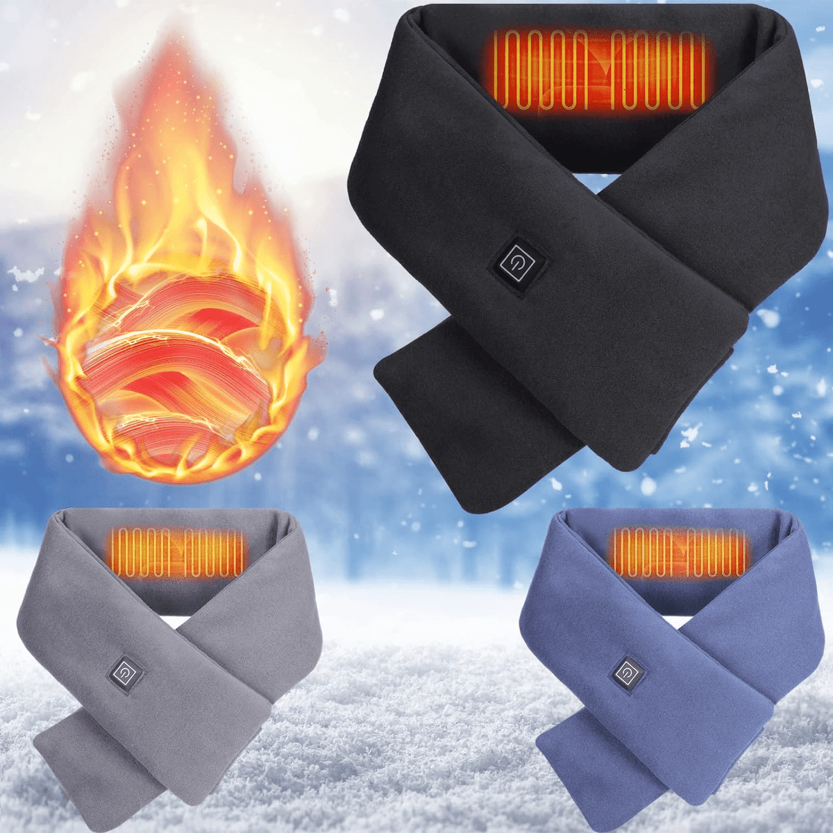 Nuzufy – Intelligent Electric Heating Scarf