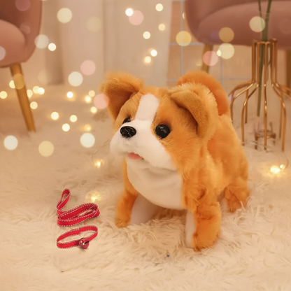 Interactive Dog Toy Robotic Plush Puppy Walking Arcade