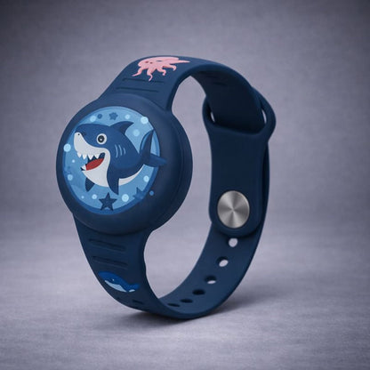 Kids GPS Tracker Wristband Fun Character Design
