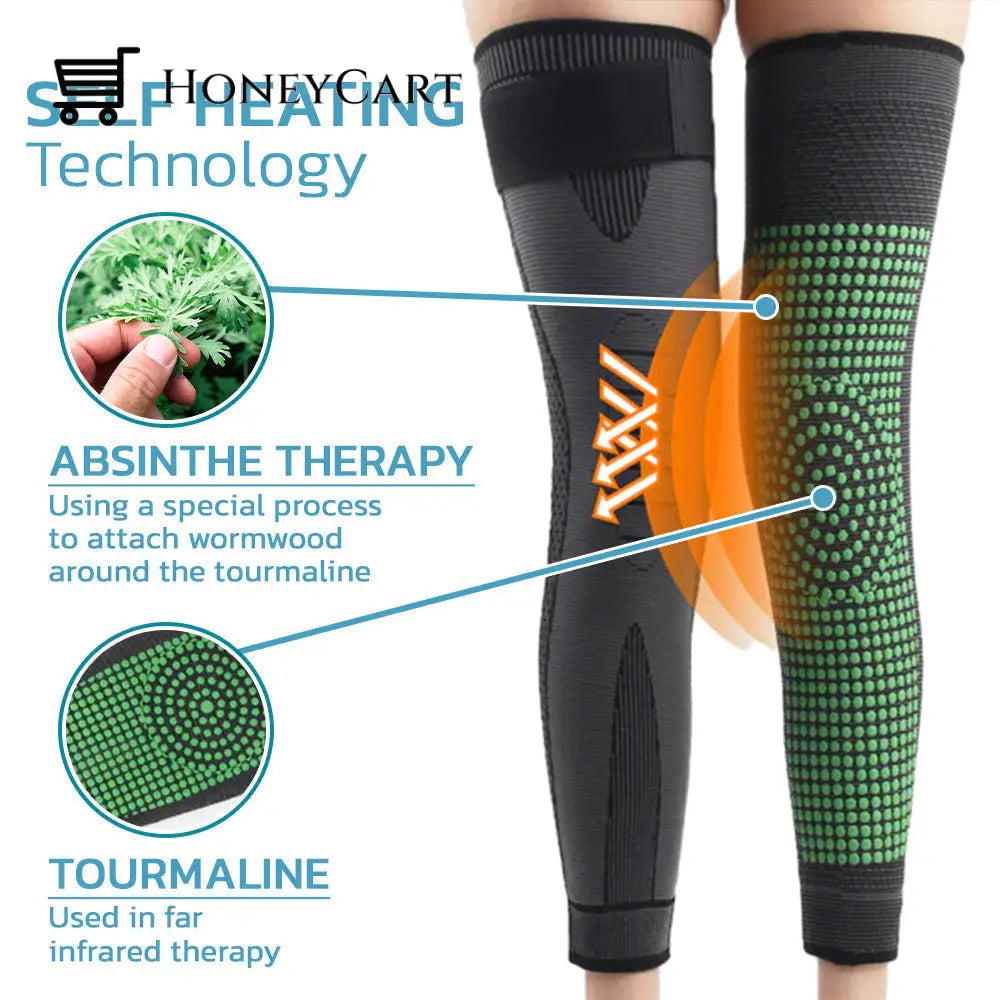 KNEECA Tourmaline Self-heating Knee Sleeve （Limited Time Discount）