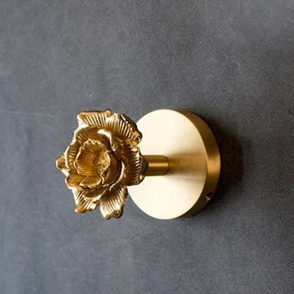Golden Brass Wall Hooks – Handmade Animal Designs for Stylish Wall Decoration