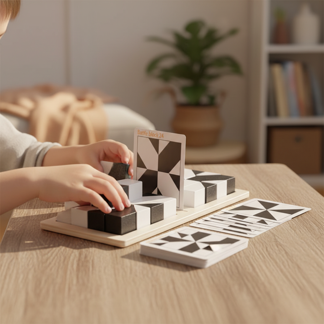 Logic Puzzle Game Brain Training Interactive Strategy Toy