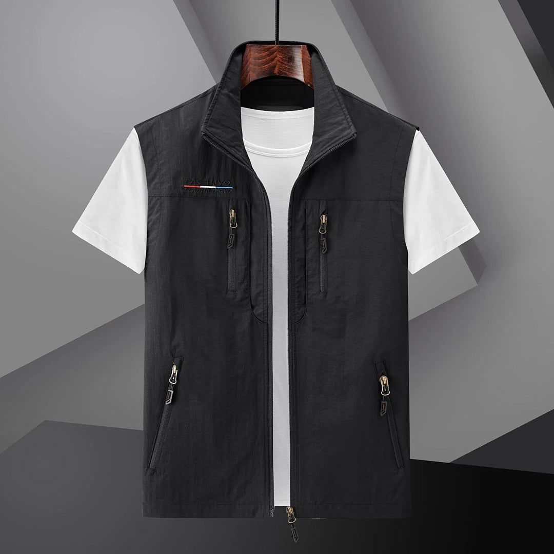 Men's Travel Vest Water-Resistant | Outdoor Activities