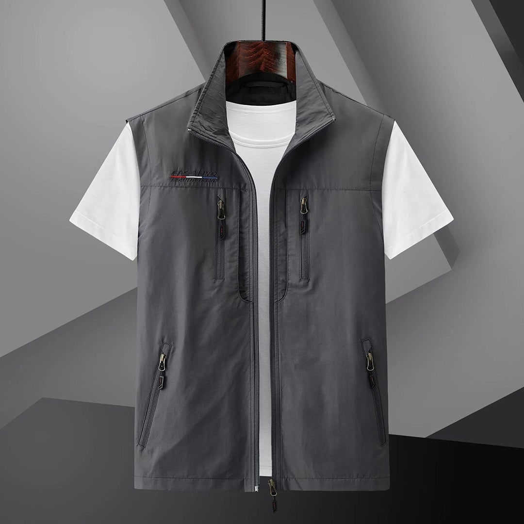 Men's Travel Vest Water-Resistant | Outdoor Activities