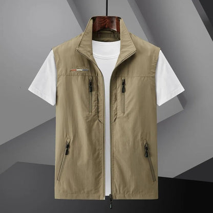 Men's Travel Vest Water-Resistant | Outdoor Activities