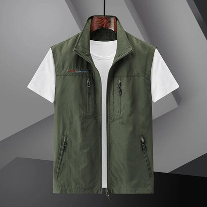 Men's Travel Vest Water-Resistant | Outdoor Activities