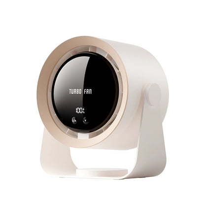 Bladeless Fan Portable Air Circulator with LED Display
