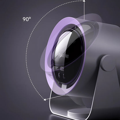 Bladeless Fan Portable Air Circulator with LED Display
