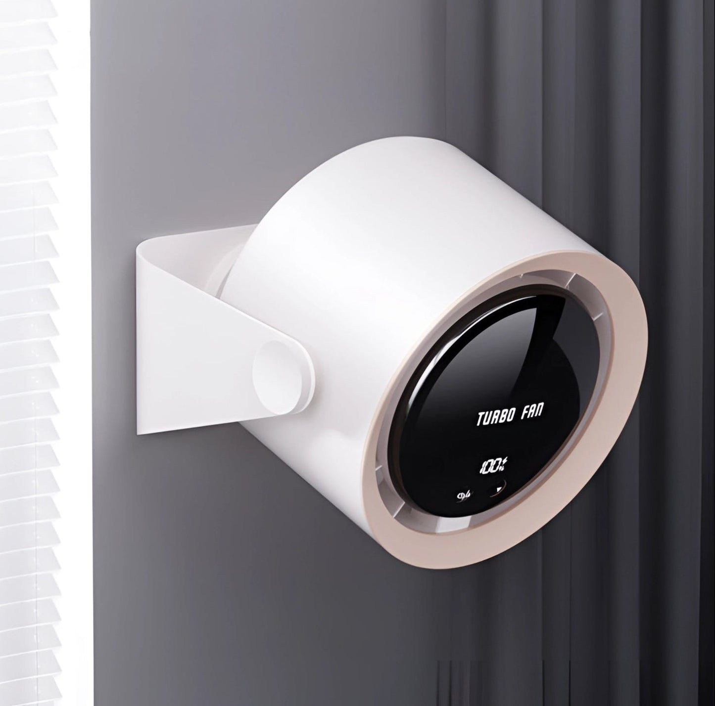 Bladeless Fan Portable Air Circulator with LED Display