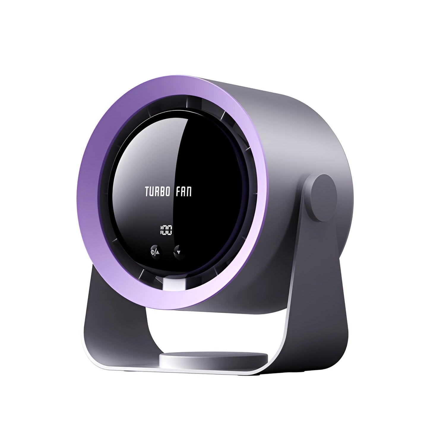 Bladeless Fan Portable Air Circulator with LED Display