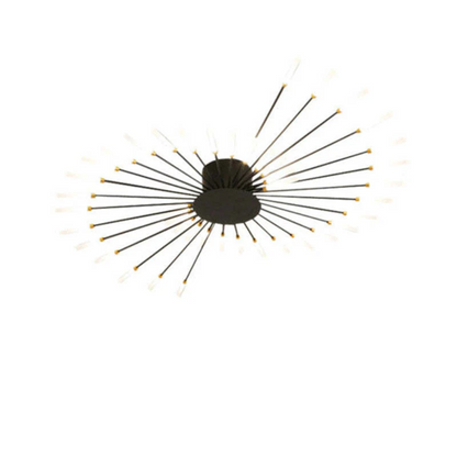 LED Ceiling Light with Integrated Lamps and Even Coverage for Large Rooms