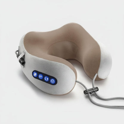 Neck Massage Pillow Rechargeable Heated U-Shaped Traction