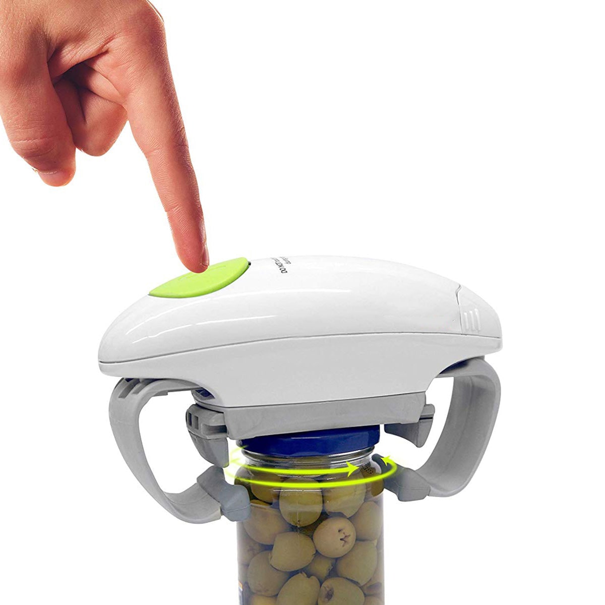 One Touch Jar Opener Easy Grip Automatic Electric Assist