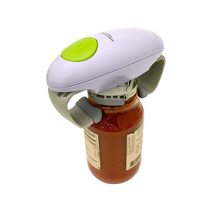 One Touch Jar Opener Easy Grip Automatic Electric Assist