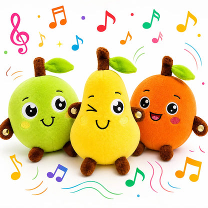 Interactive Two-Player Plush Toy with Sound and Light Responses